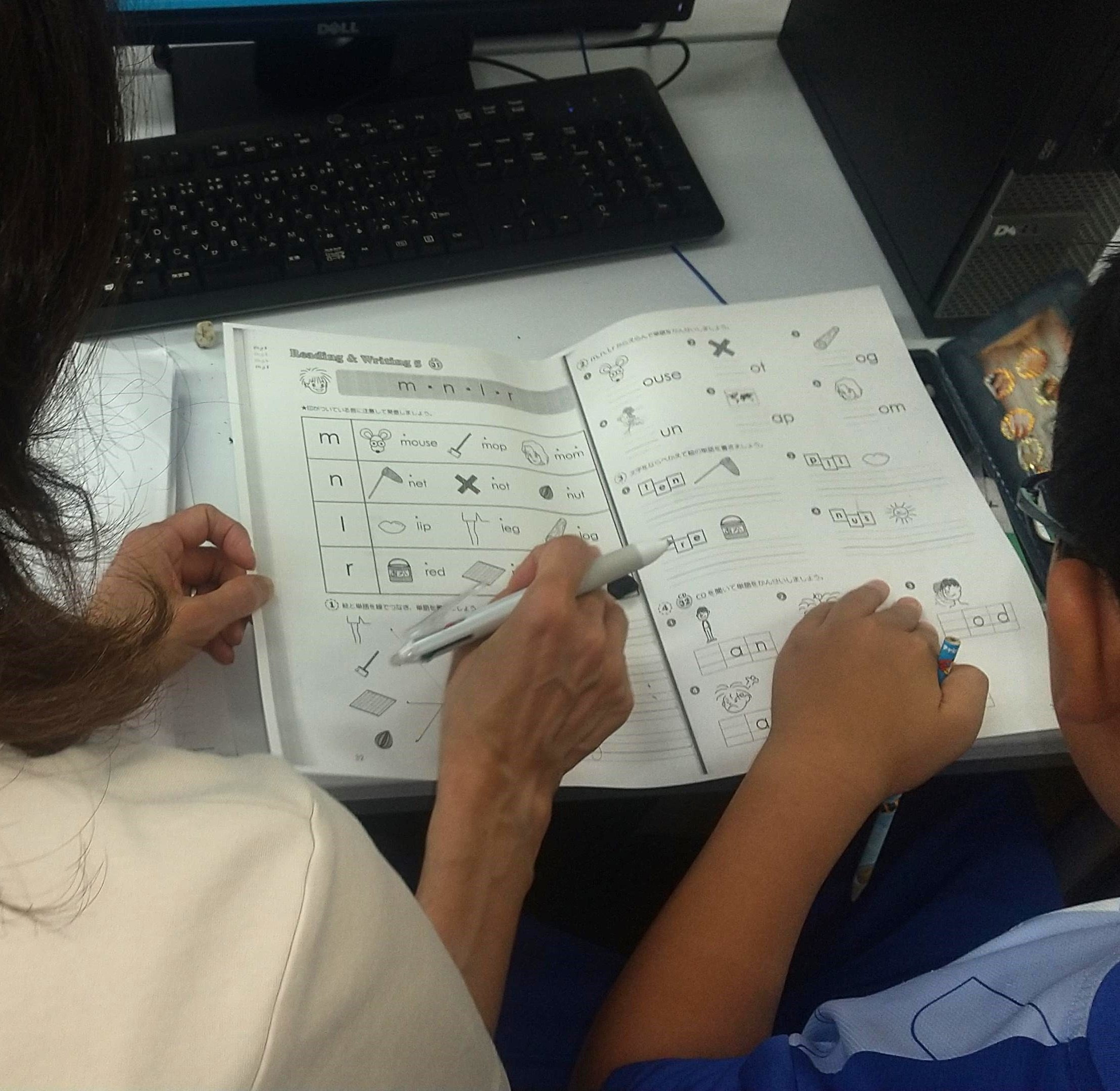 一人ひとりに丁寧に指導します。